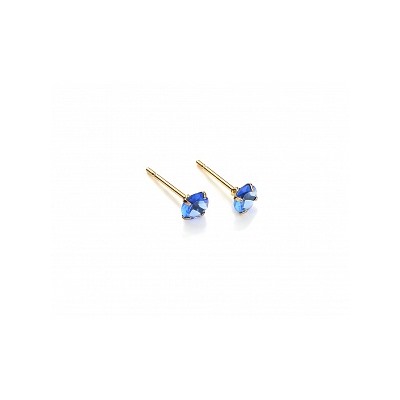 Серьги-гвоздики PR1469 -7 синий