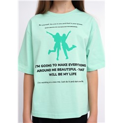 CLE Джемпер дев. 835552кд_п, фисташковый