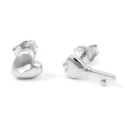 Серьги из серебра без вставки, МЦВ870