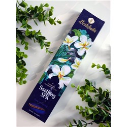 SOOTHING SPA Premium Incense Sticks, Bestofindia (УСПОКАИВАЮЩИЙ СПА премиальные благовония, Бэстофиндия), 70 г. (20 палочек + подставка в подарок)