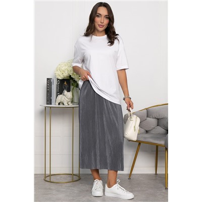 Юбка Звездный микс (серебро) Ю14062-22М