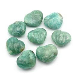 Сердце из амазонита 1 сорт 36*30*14мм, 20-29г