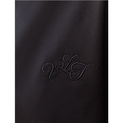 Бомбер среднего объема на молнии с карманами из эластичного футера двухнитки