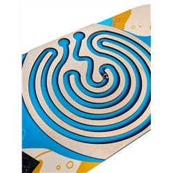 Скейт балансир для детей «Баланс Борд» с лабиринтом (одна точка опоры)