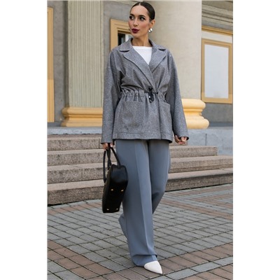 Пальто-пиджак (серый) Б14131-7М