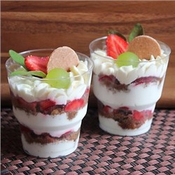 Одноразовая креманка 200 мл, набор 10 шт.