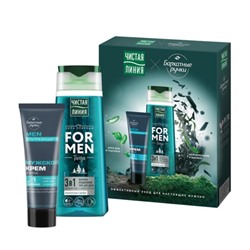 Набор ЧЛ Эффект уход FOR MEN 3в1(крем д/рук+шамп.+конд.+гель д/душа)