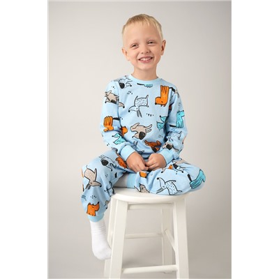 Хлопковая пижама для мальчика Happyfox