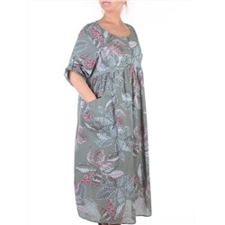 P815 Платье длинное летнее GERBERA размер 54