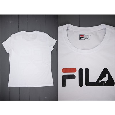 Футболка Fila white женская