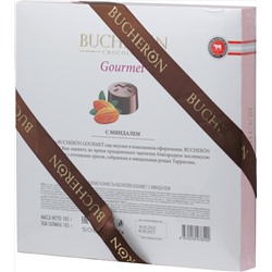 BUCHERON. Gourmet с миндалем 180 гр. карт.упаковка