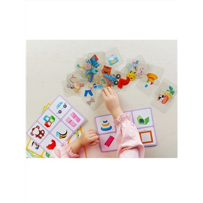 Лото для детей «Часть и целое» 10KOR PLASTIC