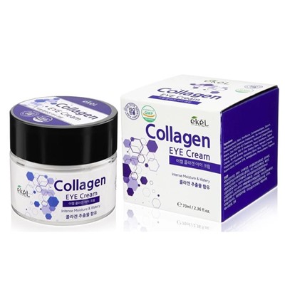 EKEL Крем д/глаз с коллагеном  Collagen Eye Cream 70мл