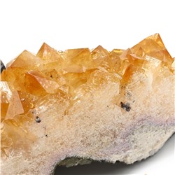 Друза цитрин 50*35*30мм, 70-79г, (L)