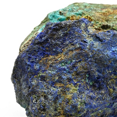 Коллекционный камень азурмалахит 88*49*48мм, 239г