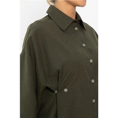 Рубашка Свободное падение (хаки) Б14192-5М