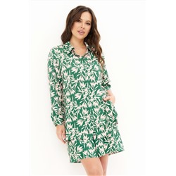 Магия моды 2282 зеленый, Блуза,  Шорты