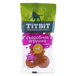 TITBIT. Съедобная игрушка косточка с ягненком Standart для собак АГ