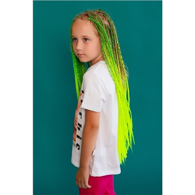 Футболка 22766 Barbie кор. рукав (Белый)
