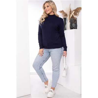 Водолазка Осенняя история (темно-синяя) Б14554-20М