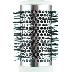 Расческа д/укладки волос Кругл. больш. с мет.зуб. D=6см 22,5см 105 Nice
