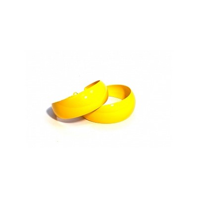 Серьги-кольца PR1034 т.желтый