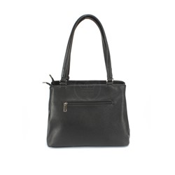 Сумка женская искусственная кожа ADEL-255/2в/ММ. 2отдел,  черный флотер 249966