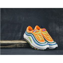 Кроссовки Nike Air Max 97 SE white/green/orange