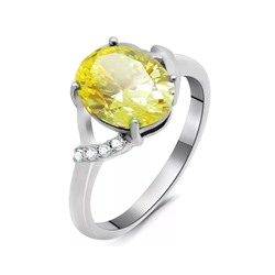 Кольцо из серебра крайола циркон, Юлия