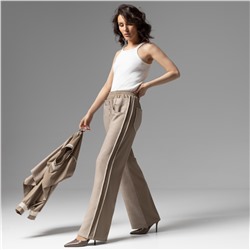 Брюки с имитацией многослойности, Раскованный шик