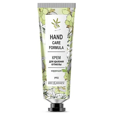 Hand Care Formula. Крем для удаления кутикулы "Коррекция-уход", 30г 8956 В