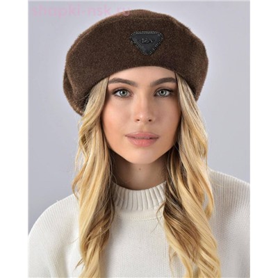 Бархат треуг.термо Берет флис (56-58)