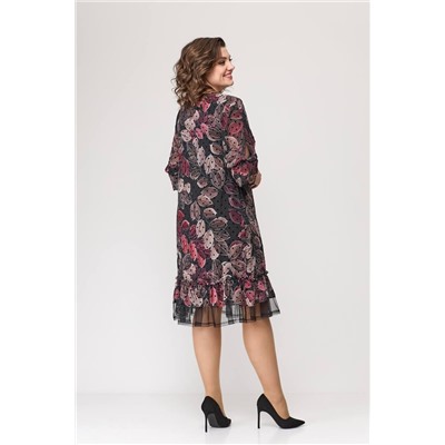 Moda Versal П2205 бордо, Платье