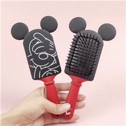 SALE! Массажная расческа Disney Mickey Mouse, на мягкой подушечке,1 шт. Черный+ красный.