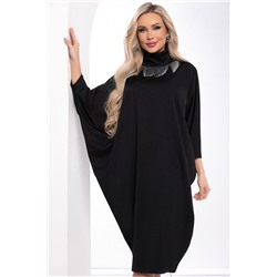Платье Алина (черное) П8387