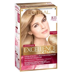 Краска д/волос EXCELLENCE  8.13 Светло-русый бежевый  (т)