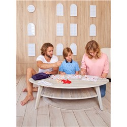 Настольная игра русское лото в картонной коробке с деревянными бочонками