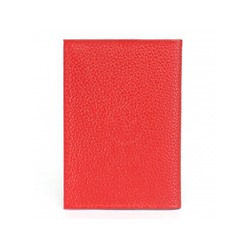 Обложка для автодокументов Croco-АВ-100 н/к,  алый флотер (128)  231836