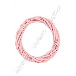 Венок из лозы 20 см (SF-2419) розовый