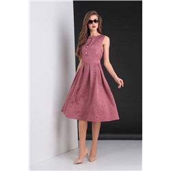 Viola Style 0807 темно-розовый, Платье