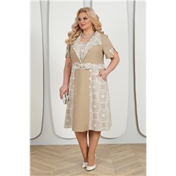 Ninele 5958 бежевый, Платье