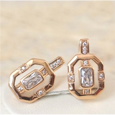 Серьги позолота H01-15219