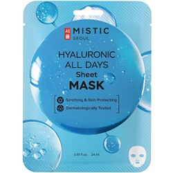 MISTIC HYALURONIC Маска тканевая с гиалуроновой кислотой 24мл
