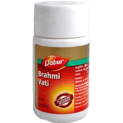 BRAHMI VATI tablets Dabur (БРАМИ (БРАХМИ) Вати, тоник для мозга, Дабур), 40 таб.