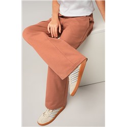 Брюки палаццо из футера для девочки Happyfox