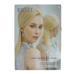 ,КАРТА ОТТЕНКОВ  WHITE BALANCE Estel