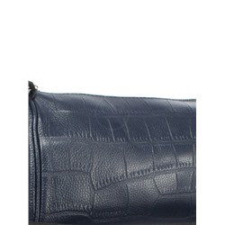 Сумка женская натуральная кожа GU 2023-K 01,  1отд+еврокарм,  плечевой ремень,  синий 257333