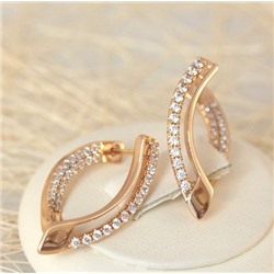 Серьги позолота H01-3722