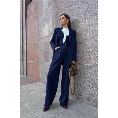 Continental Fashion 0210-06 синий, Брюки,  Жакет,  Жилет