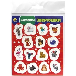 Наклейки 185*130мм Зверюшки ПП-00192109 арт.7999